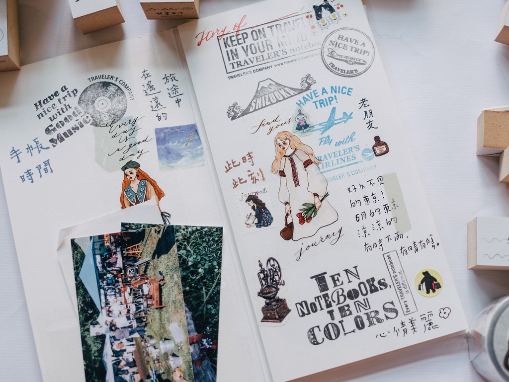 [甜蜜生活 la dolce vita] 手帳時間 マットPETテープ(剥離紙付き)