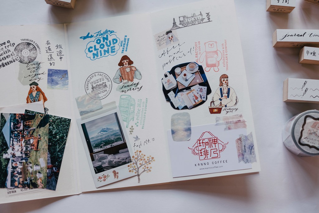 [甜蜜生活 la dolce vita] 手帳時間 マットPETテープ(剥離紙付き)