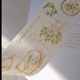 [Meow Illustration] 花開的樣子<秋> A Year of Blossom Autumn 和紙テープ(ブロンズ箔押、剥離紙付き)