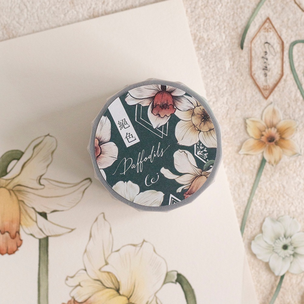 樂意Loidesign] 絶色-水仙花(Stunning Color-Daffodil)スイセン柄