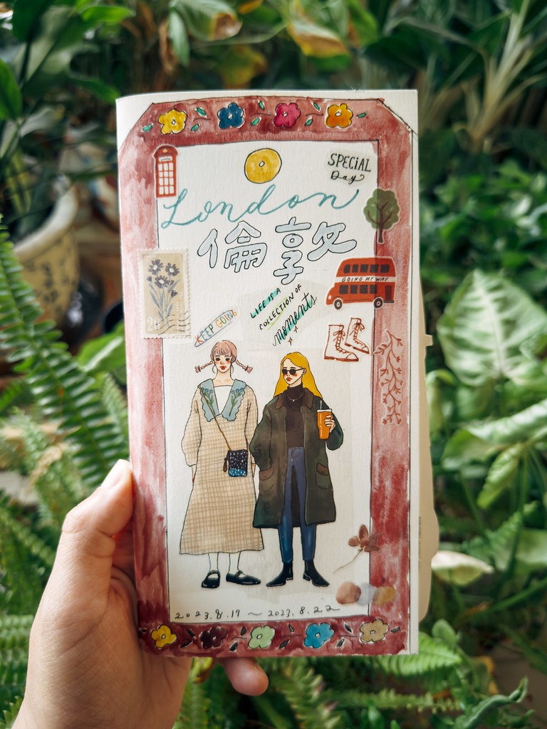 [甜蜜生活 la dolce vita] 環島旅行(Let us go on a road trip) クリアPETテープ(剥離紙付き)