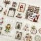 [Journal pages] Cozy Christmas 貝殻光ダイカットマットPETテープ(剥離紙付き)　