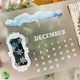 [Journal pages] Cozy Christmas 貝殻光ダイカットマットPETテープ(剥離紙付き)　
