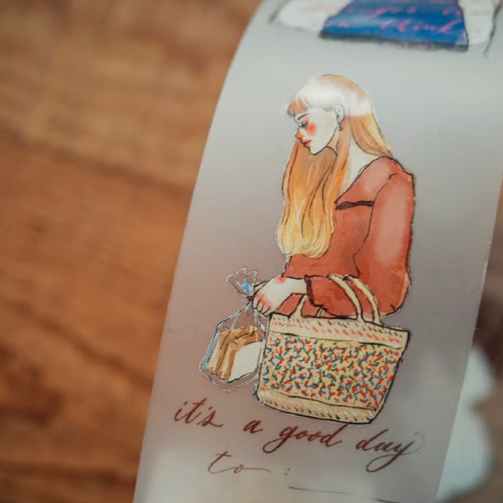 [甜蜜生活 la dolce vita] 百花之歌 マットPETテープ(剥離紙付き)