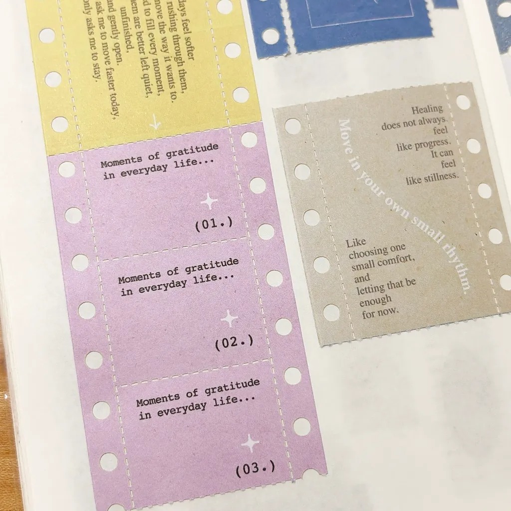 [Pion] 報表紙 Report paper 模造紙テープ(剥離紙付き)
