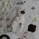 [羊君Somesortoffern] Miss Orchid. 蘭と少女柄 クリアPETテープ(剥離紙付き)