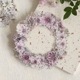 [樂意Loidesign] 粉色聖誕(Pink Xmas) 花柄 クリアPETテープ(剥離紙付き)