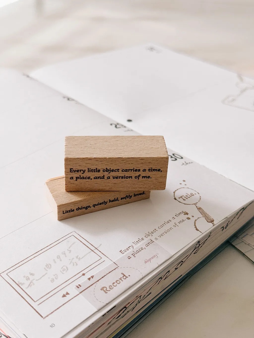 [紙上旅行Traveling on paper] Filed & Found series スタンプ(全5種類)　