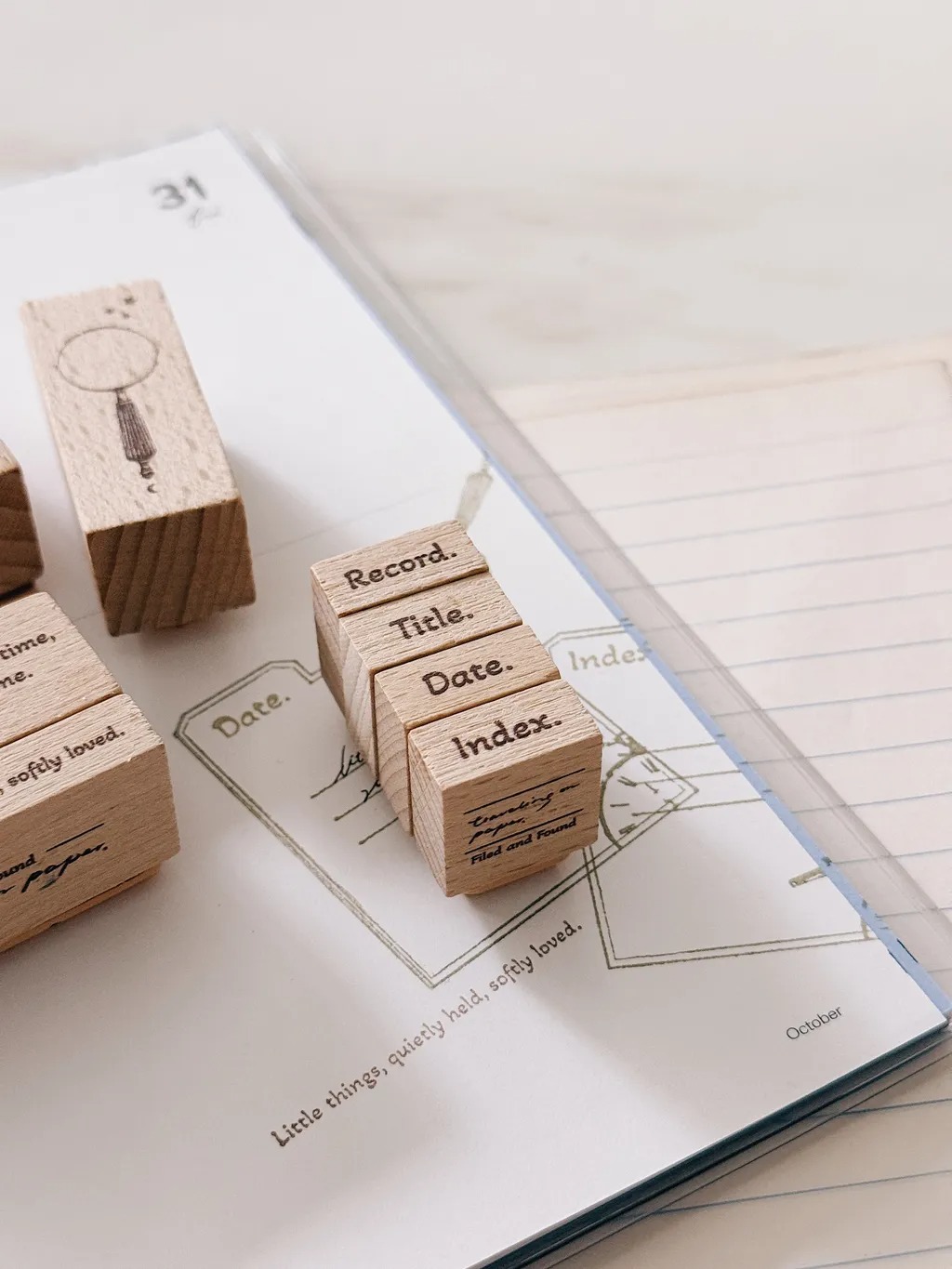 [紙上旅行Traveling on paper] Filed & Found series スタンプ(全5種類)　