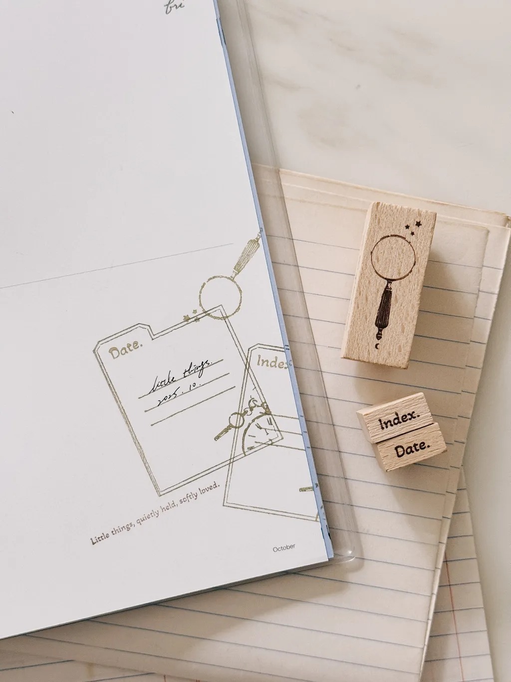 [紙上旅行Traveling on paper] Filed & Found series スタンプ(全5種類)　