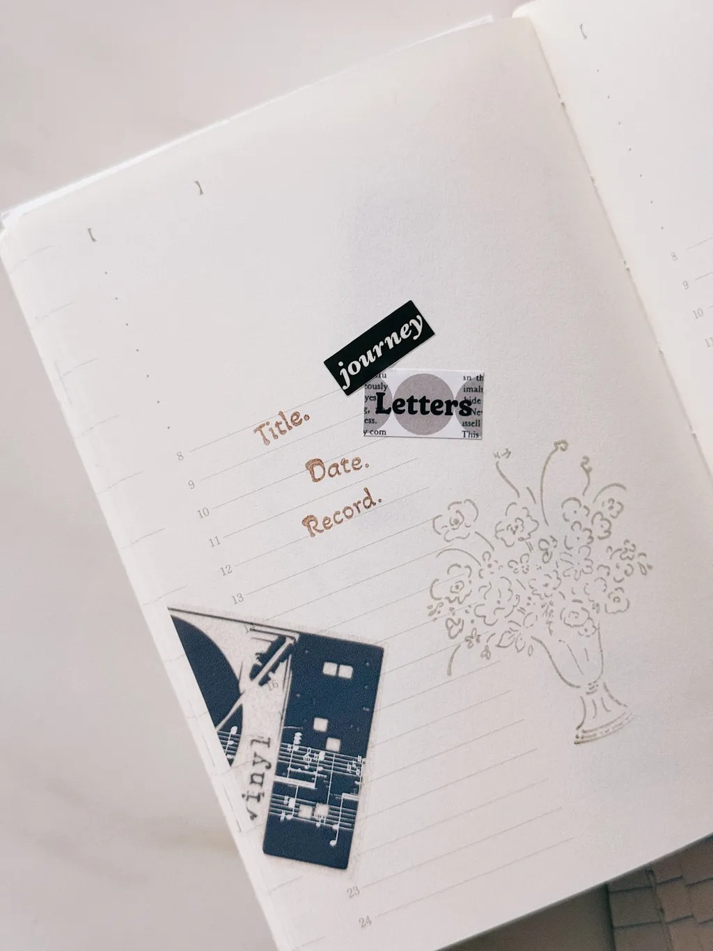 [紙上旅行Traveling on paper] Filed & Found series スタンプ(全5種類)　