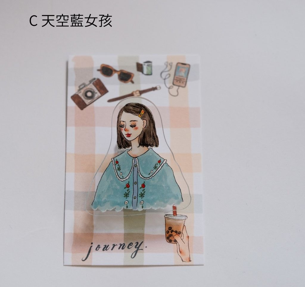 [甜蜜生活 la dolce vita] 甜蜜慢旅 A slow journeyシリーズ アクリルクリップ