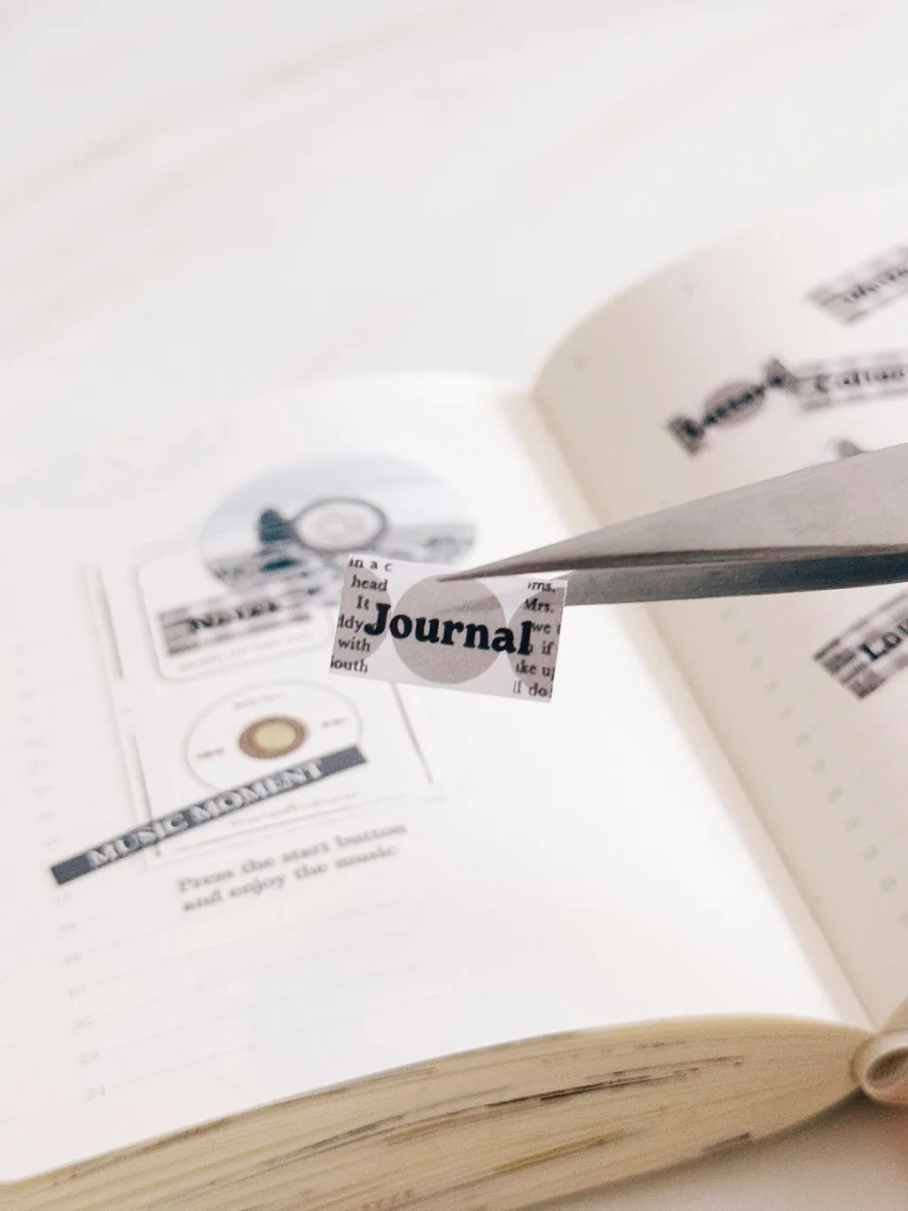 [紙上旅行Traveling on paper] Echoes of Paper ラベラーシール(約500枚入)