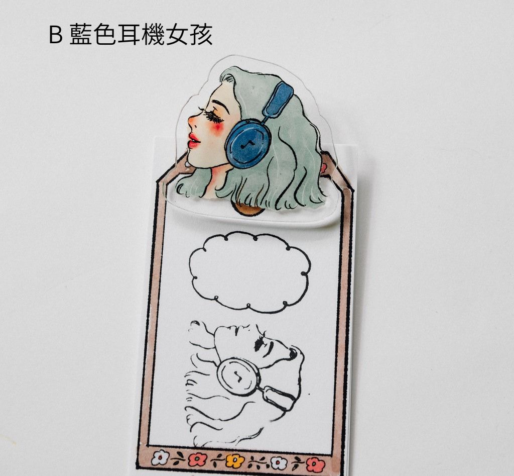 [甜蜜生活 la dolce vita]我們快樂地向前走シリーズ アクリルクリップ