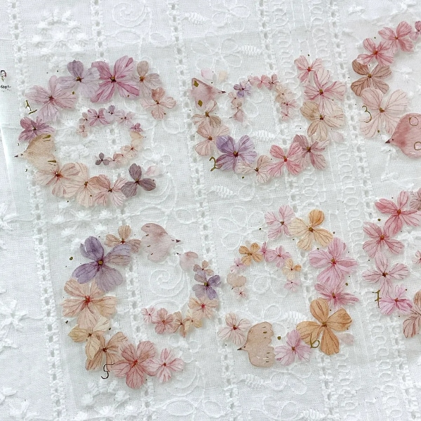 [仙女丸Fairy Maru]花之卷特別版6 クリアPETテープ(剥離紙付き) 