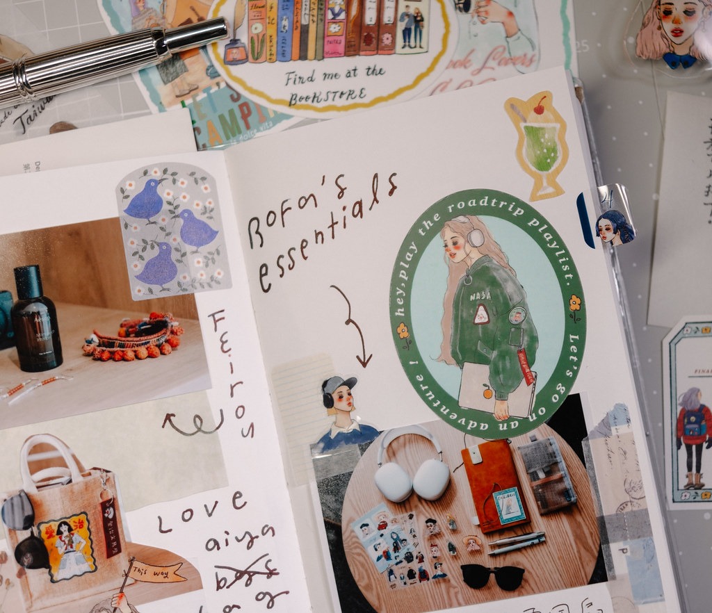 [甜蜜生活 la dolce vita] 甜蜜生活旅行社 La dolce vita travel agency ステッカーセット(11枚入)