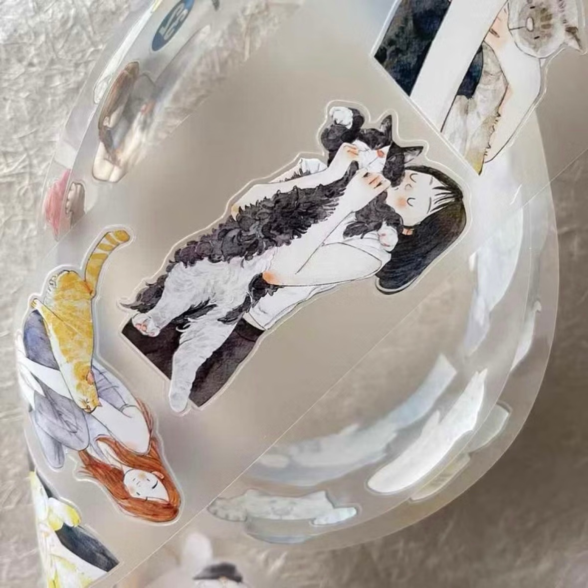 [丁丁DingDing] #32 小宝貝 ダイカットマットPETテープ(剥離紙付き)