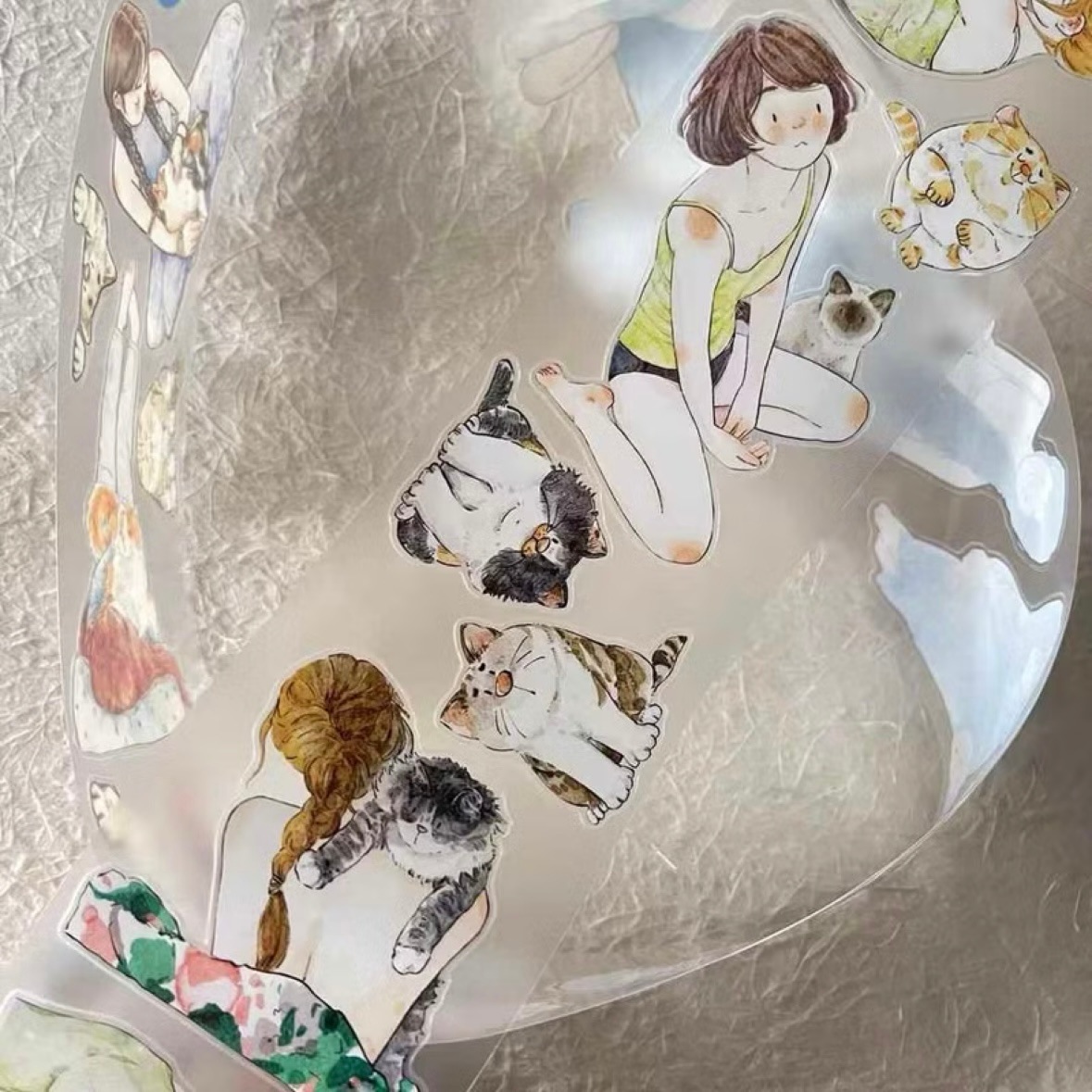 [丁丁DingDing] #32 小宝貝 ダイカットマットPETテープ(剥離紙付き)