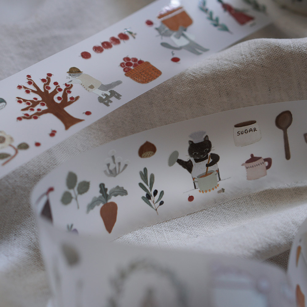 [森空Ivy Snow] the Forest Kitchen マットPETテープ(剥離紙付き)