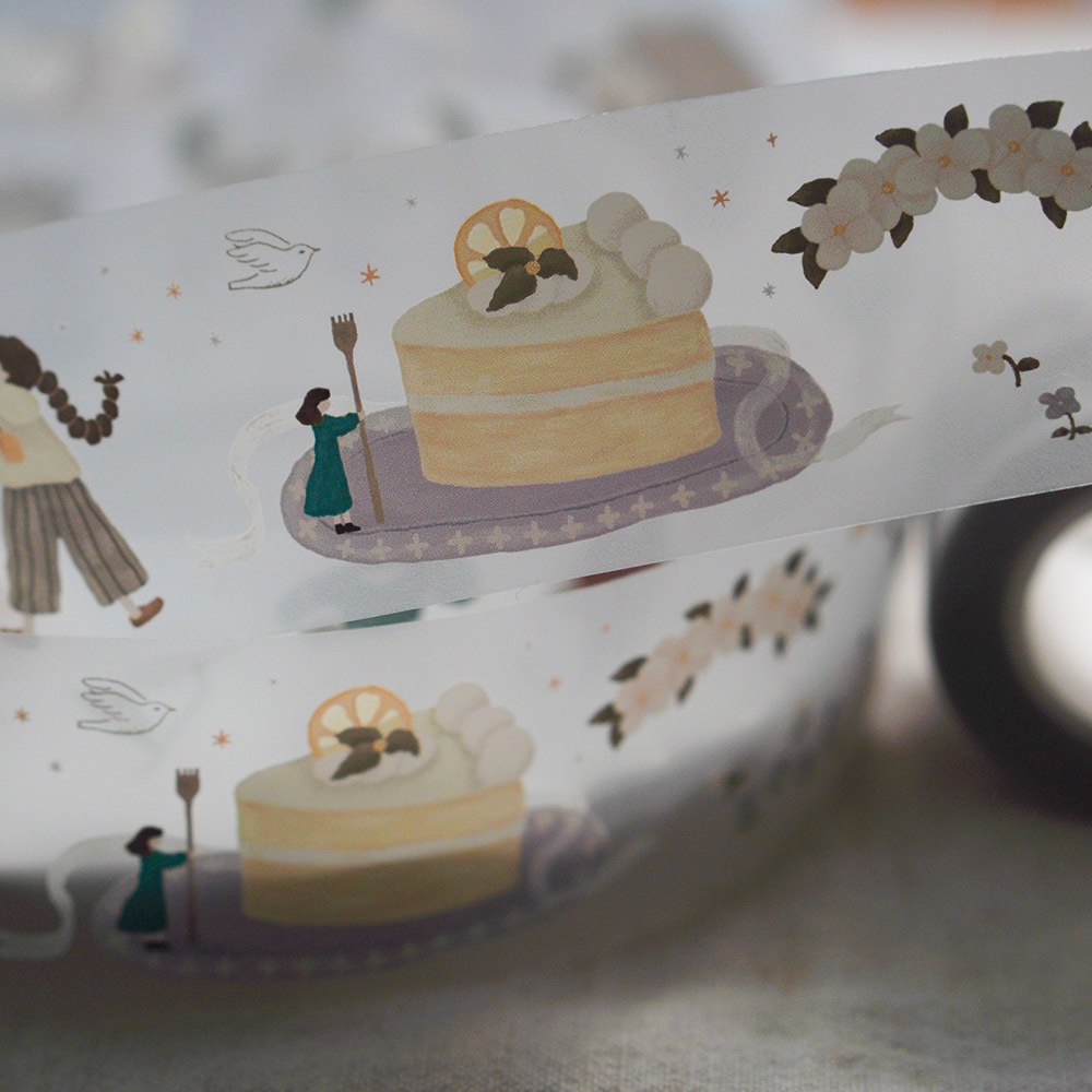 [森空Ivy Snow] 檸檬樹 Lemon Tree マットPETテープ(剥離紙付き)