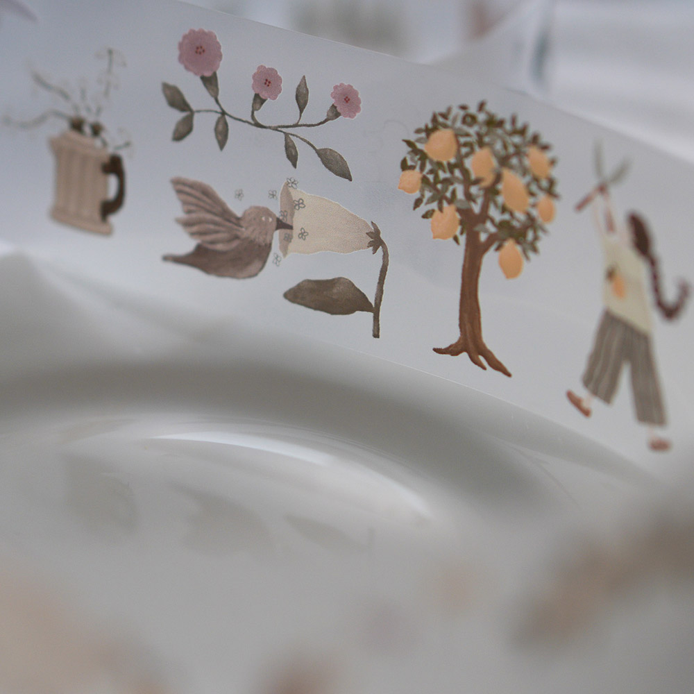 [森空Ivy Snow] 檸檬樹 Lemon Tree マットPETテープ(剥離紙付き)