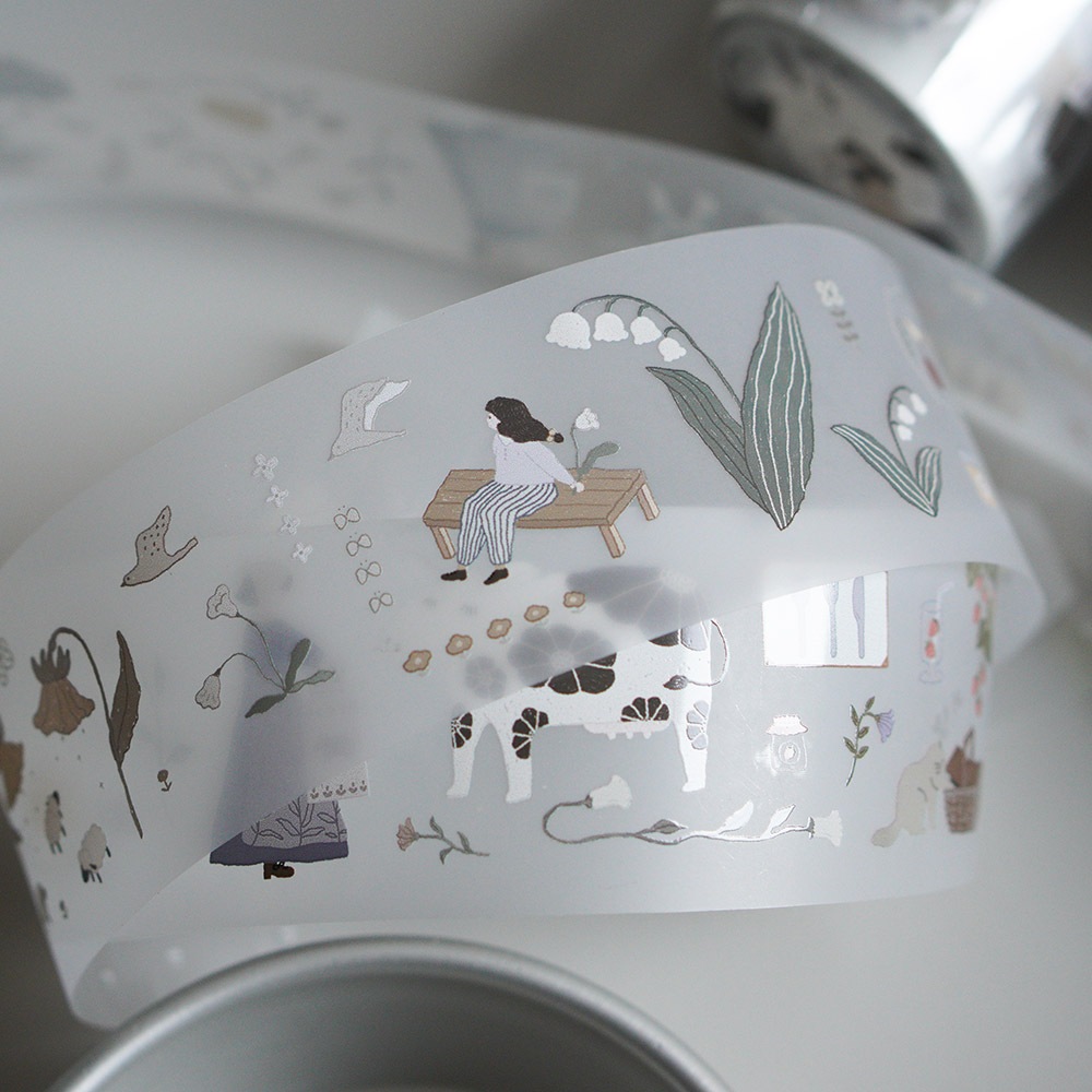 [森空Ivy Snow] At the Farm マットPETテープ(剥離紙付き)