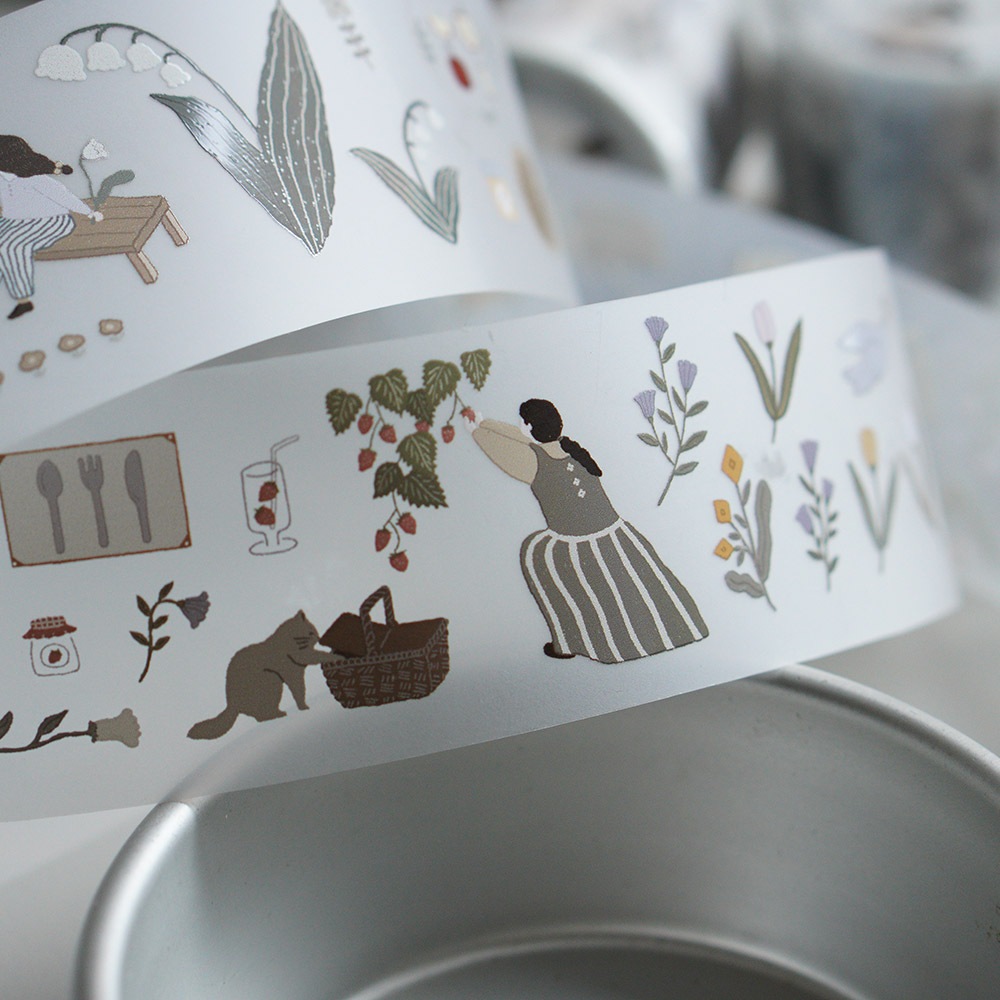 [森空Ivy Snow] At the Farm マットPETテープ(剥離紙付き)