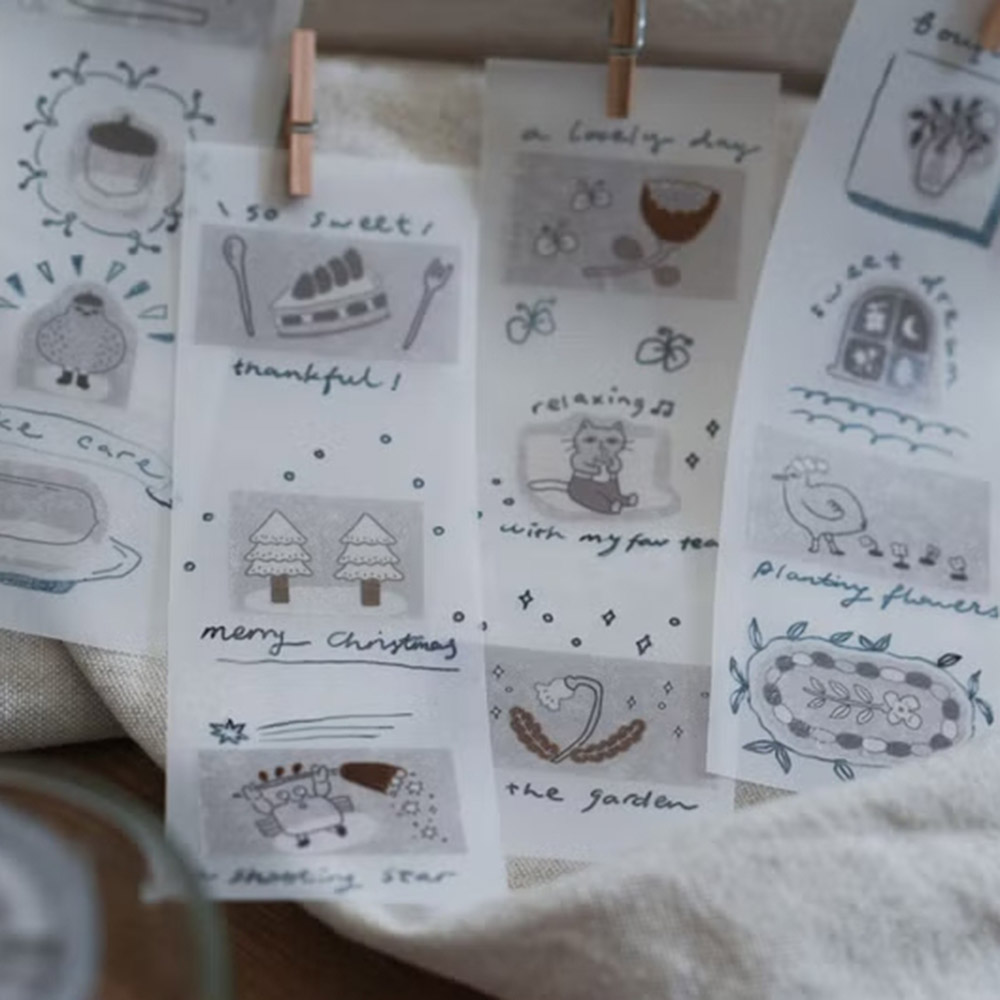 [森空Ivy Snow] 慵懶的午後 a Lazy Afternoon 和紙テープ(剥離紙なし)