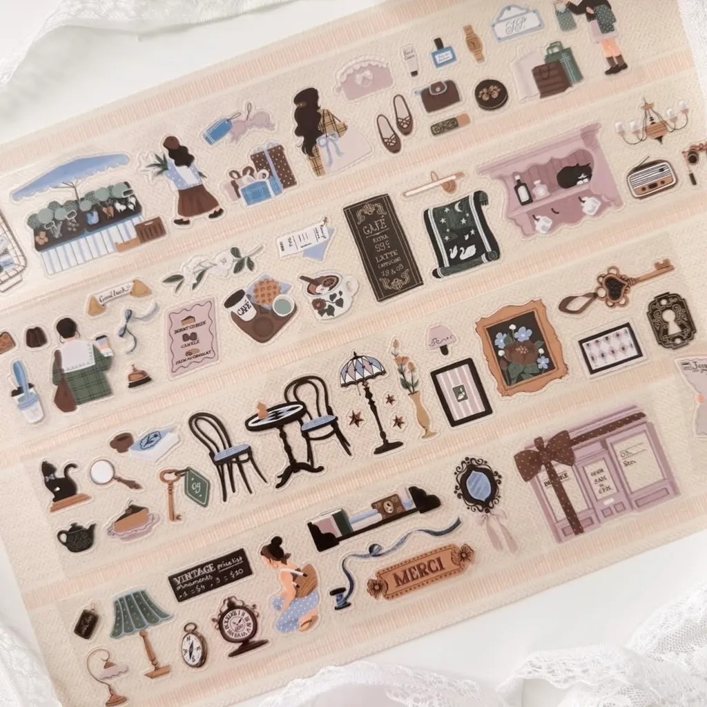 [Journal pages] Daily life ダイカットマットPETテープ(剥離紙付き)