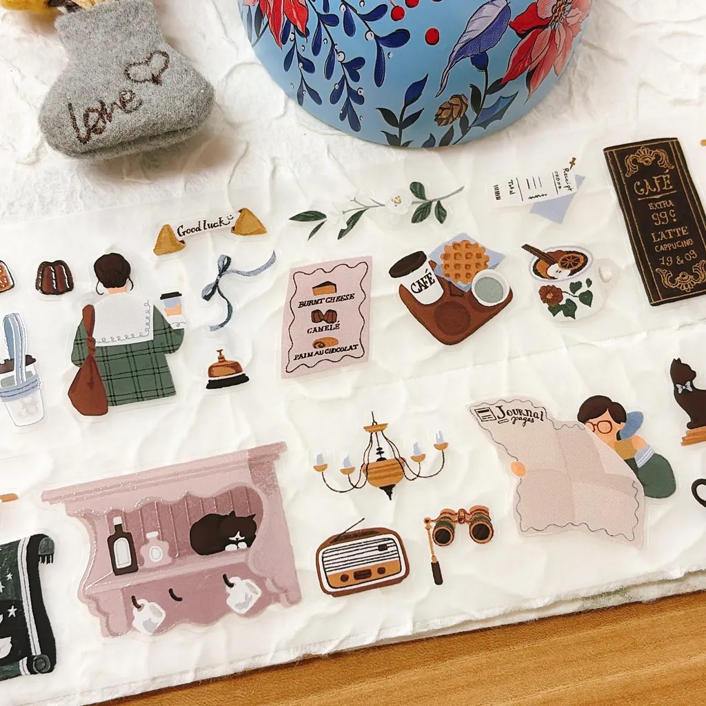 [Journal pages] Daily life ダイカットマットPETテープ(剥離紙付き)