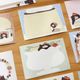 [Journal pages] 點甜店 Black cat 模造紙/トレーシングペーパー メモロールシール(剥離紙付き) 全2種類