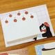 [Journal pages] 點甜店 Black cat 模造紙/トレーシングペーパー メモロールシール(剥離紙付き) 全2種類