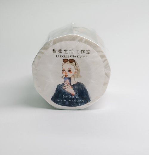 [甜蜜生活 la dolce vita] 優雅旅行 和紙テープ(剥離紙付き)