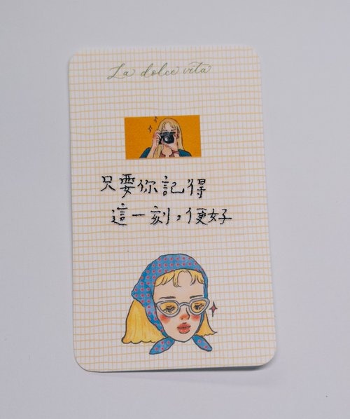 [甜蜜生活 la dolce vita] 春暖花開 ラベラーシール(約500枚入)