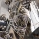 ★再入荷★[樂意Loidesign] 黯光 - 海棠花(Dim light begonia) 花柄 クリアPETテープ(箔押し、剥離紙付き)