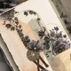 ★再入荷★[樂意Loidesign] 黯光 - 海棠花(Dim light begonia) 花柄 クリアPETテープ(箔押し、剥離紙付き)