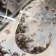 ★再入荷★[樂意Loidesign] 黯光 - 海棠花(Dim light begonia) 花柄 クリアPETテープ(箔押し、剥離紙付き)