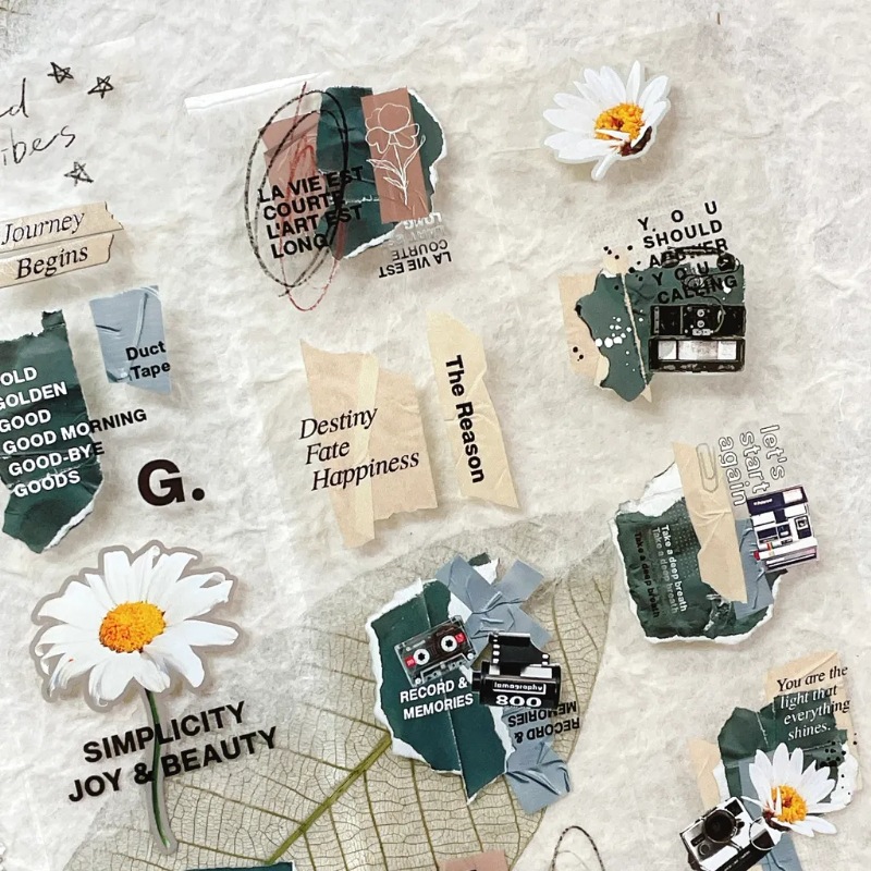 [安安]Obsessed With 01 クリアPETテープ(剥離紙付き)