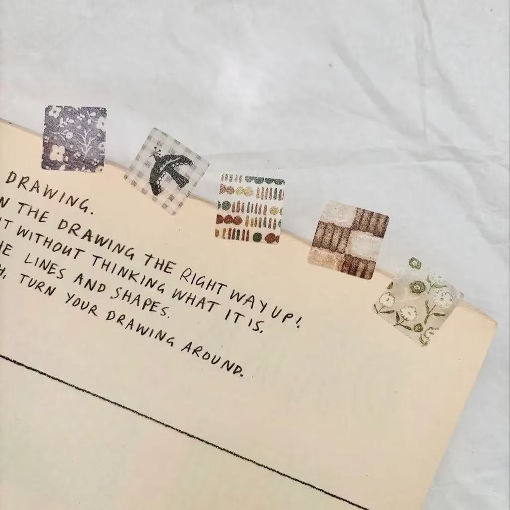 [Pion] 杯墊 ダイカット和紙テープ(剥離紙付き)