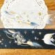 [Journal pages] Starry night 箔押しダイカットマットPET/合成紙テープ(剥離紙付き)　