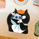 [Journal pages] Cat travel ダイカットマットPET/合成紙テープ(剥離紙付き)　