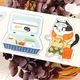 [Journal pages] Cat travel ダイカットマットPET/合成紙テープ(剥離紙付き)　