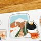 [Journal pages] Cat travel ダイカットマットPET/合成紙テープ(剥離紙付き)　