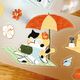 [Journal pages] Cat travel ダイカットマットPET/合成紙テープ(剥離紙付き)　