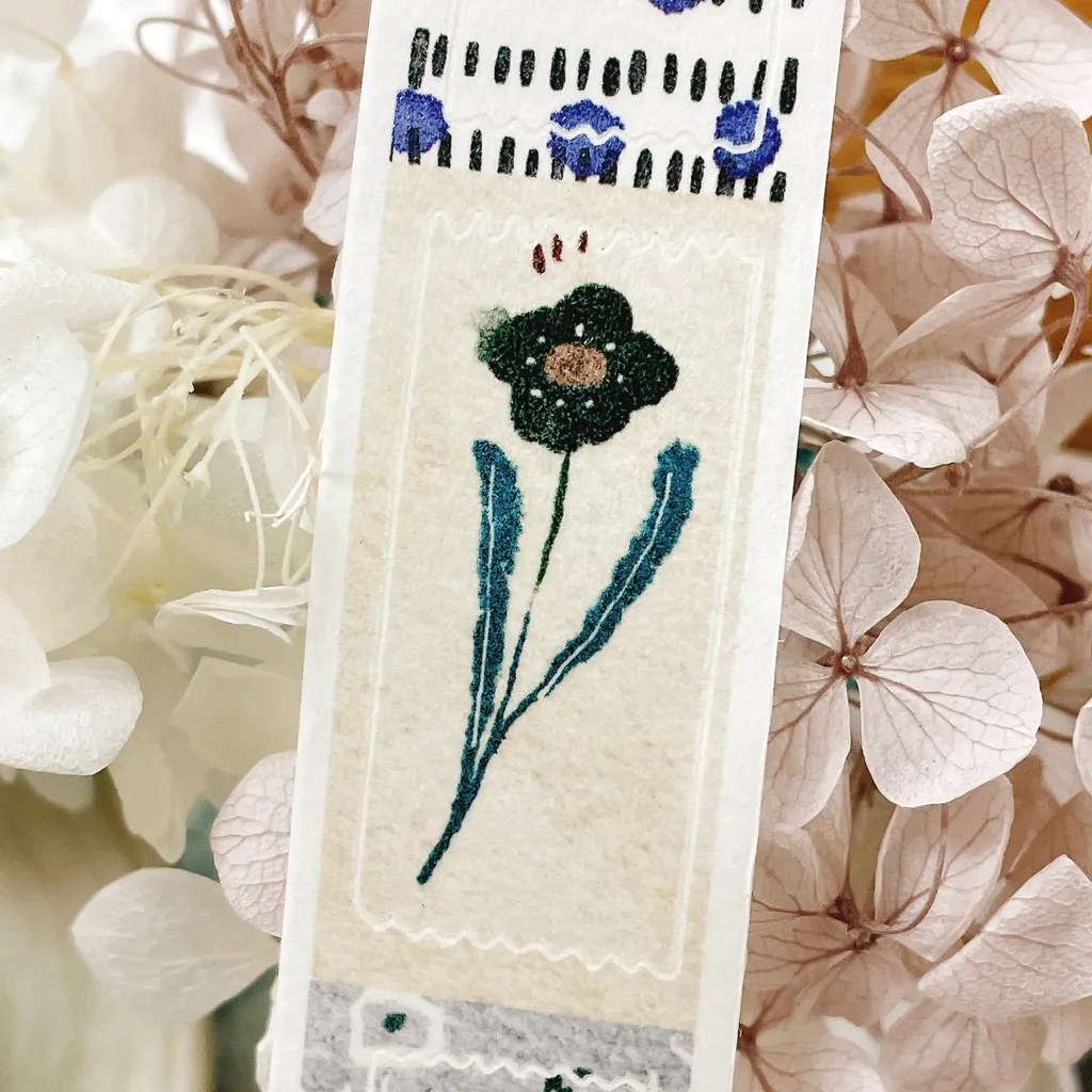 [Pion] 拾段 ダイカット和紙テープ(剥離紙付き)