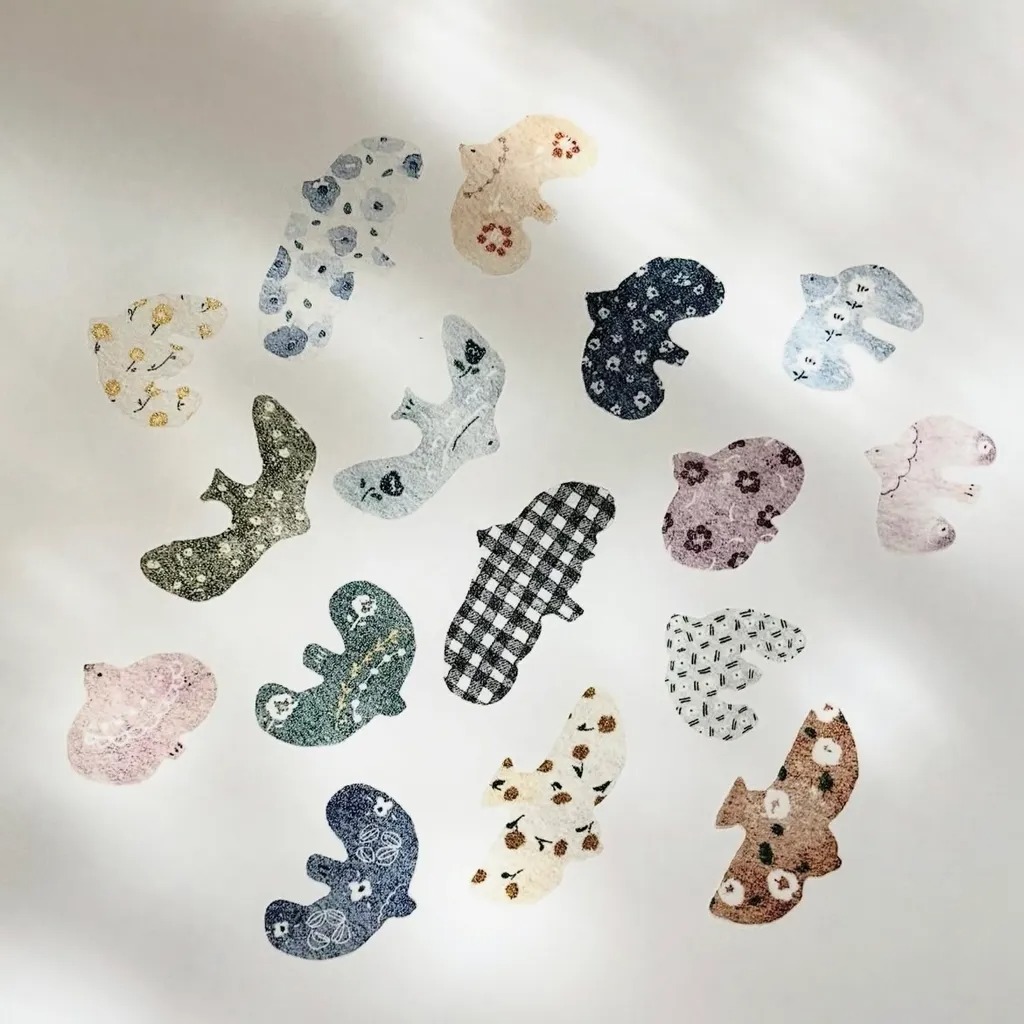 [Pion] 飛鳥(Fly) ダイカット和紙テープ(剥離紙付き)