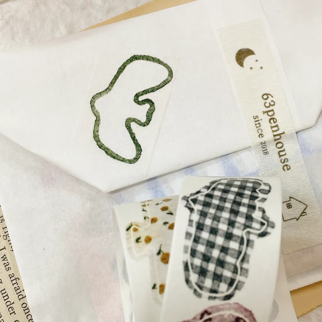 [Pion] 飛鳥(Fly) ダイカット和紙テープ(剥離紙付き)