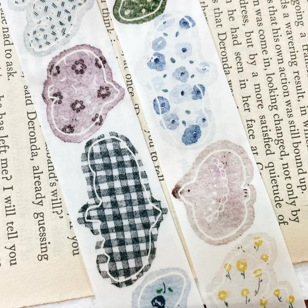 [Pion] 飛鳥(Fly) ダイカット和紙テープ(剥離紙付き)