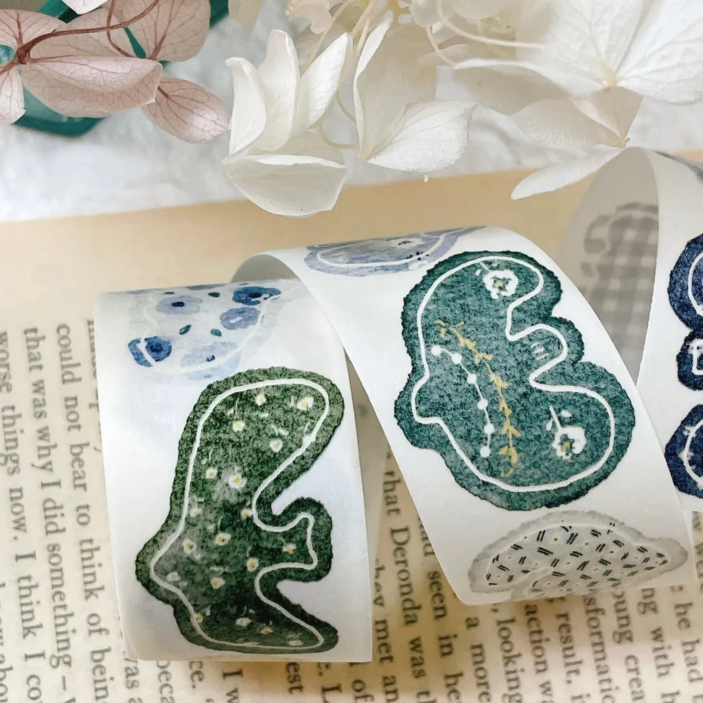 [Pion] 飛鳥(Fly) ダイカット和紙テープ(剥離紙付き)