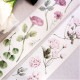 [樂意Loidesign]薔薇 アンティークローズ柄 マットPET(剥離紙付き) 台湾マスキングテープ 海外マスキングテープ